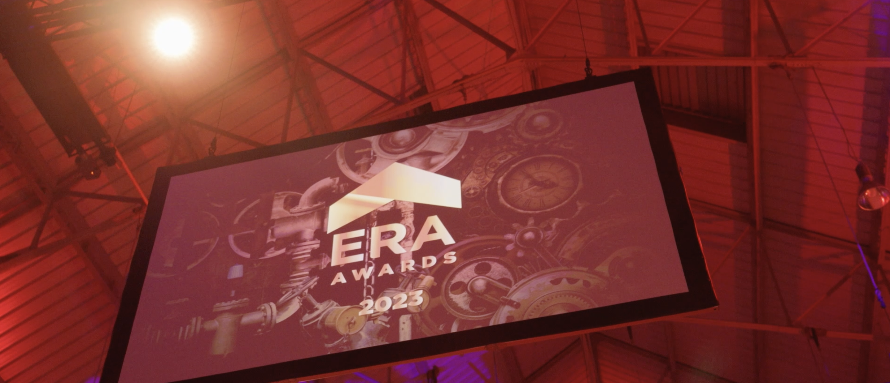 Scherm met ERA Awards 2023 op.