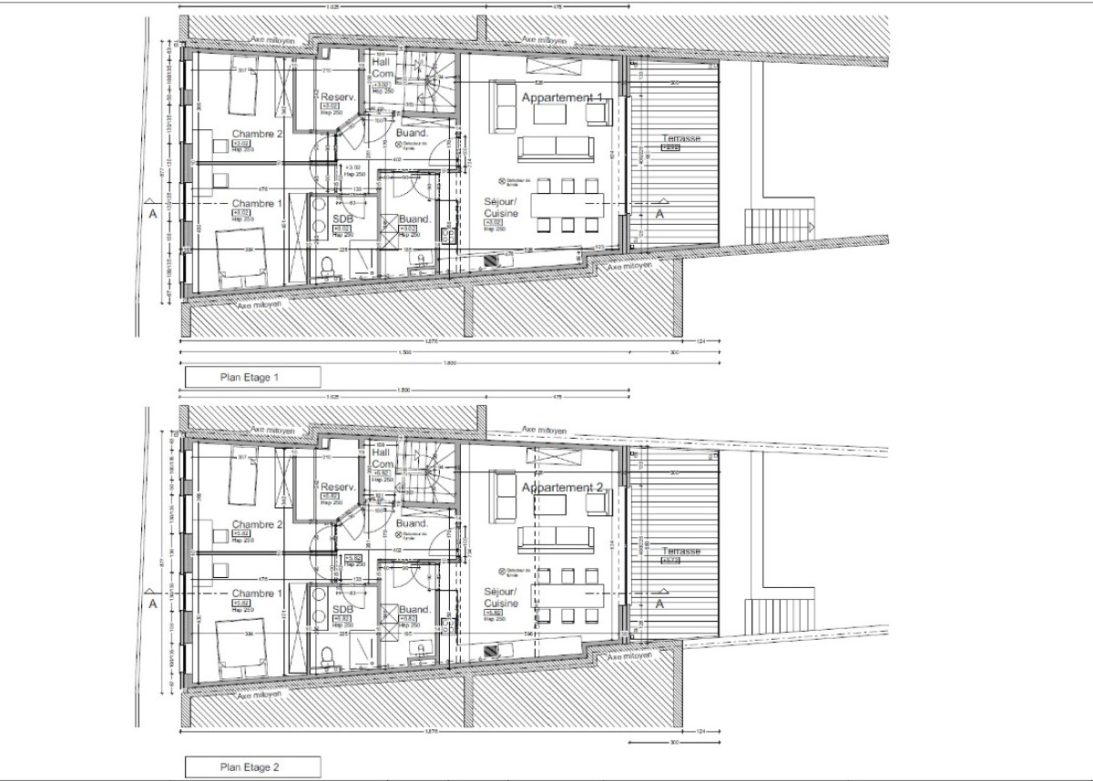 Plan Etage 1 et 2 .jpg