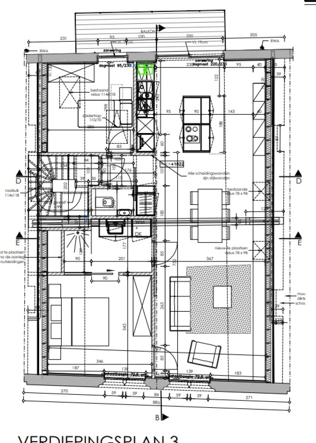 Menenstraat - 36 - 3A - 8900