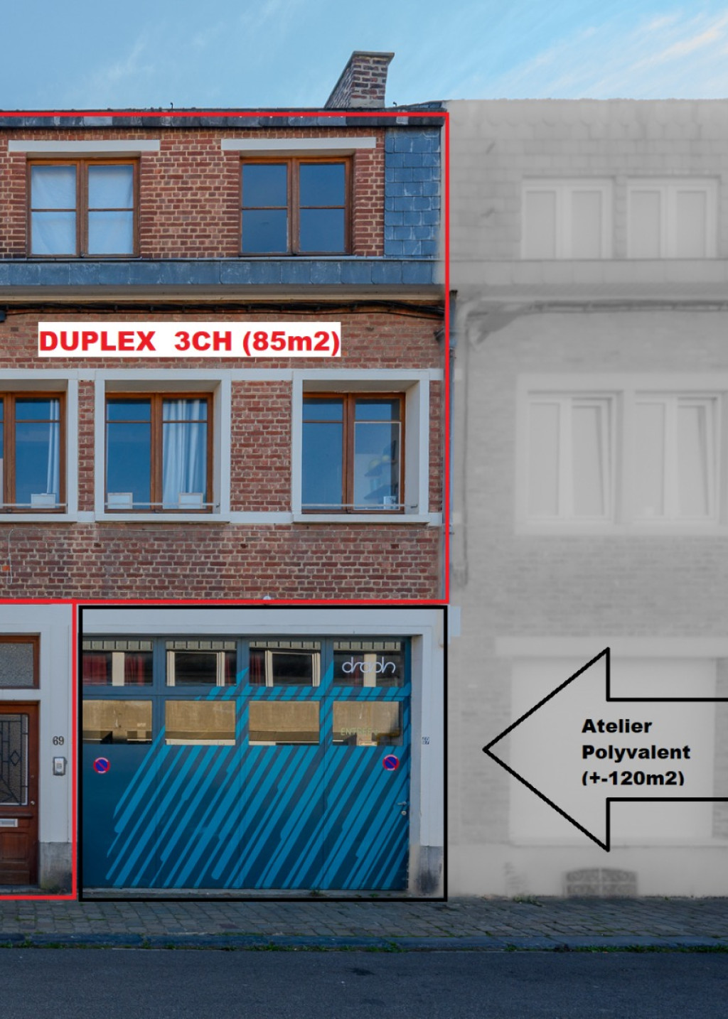 Rue Denis-Georges Bayar - 69 - LOT 1 - 5000