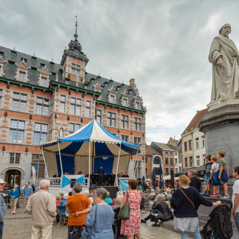 Marktplaats in Beersel.