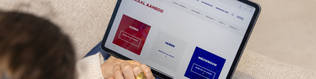 Website bekijken op ipad