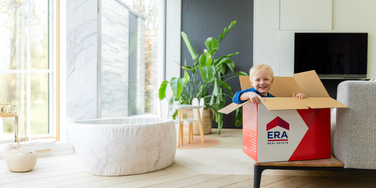 child in a box