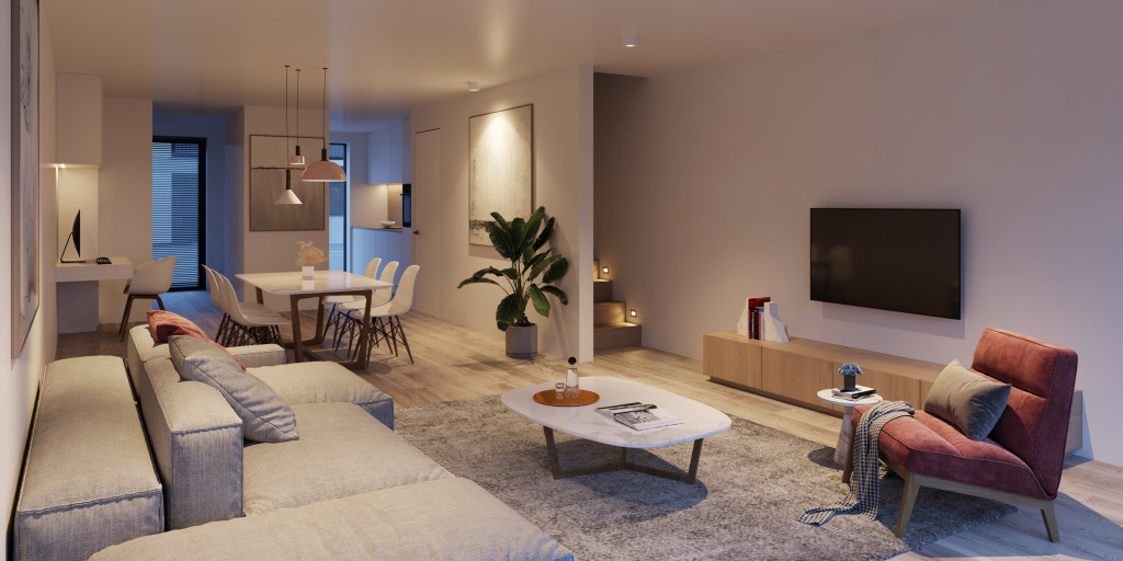 Interieur woonkamer Hattrick