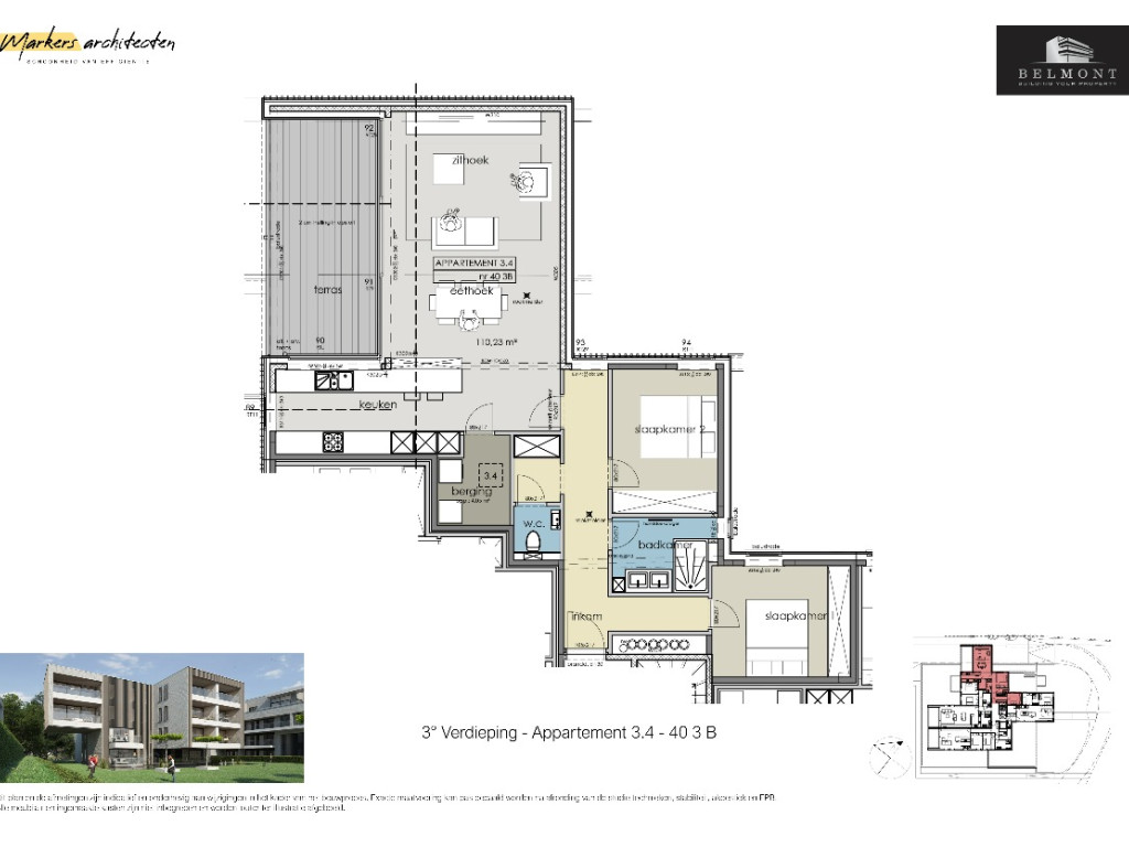 Basculestraat - 40 - 3B - 3.4 - 8900