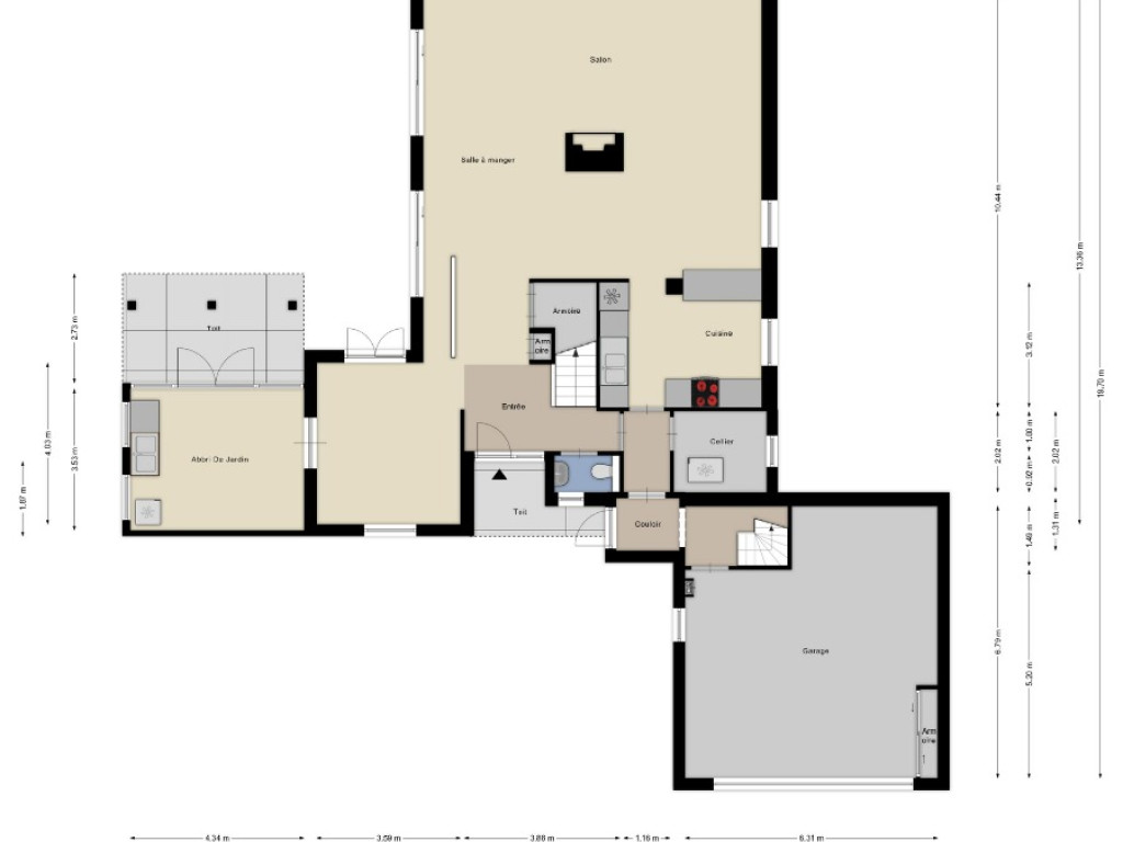 Rue de Ferrière - 10B - - 1341