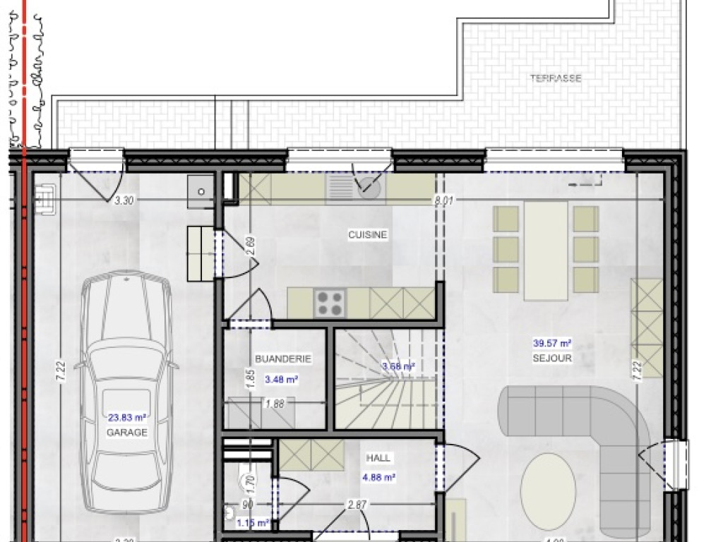 Rue de Samme - LOT 53 - - LOT 53 - 1460