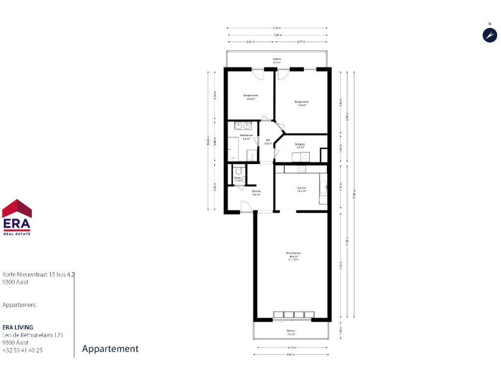 Korte Nieuwstraat - 13 - 4.2 - 9300