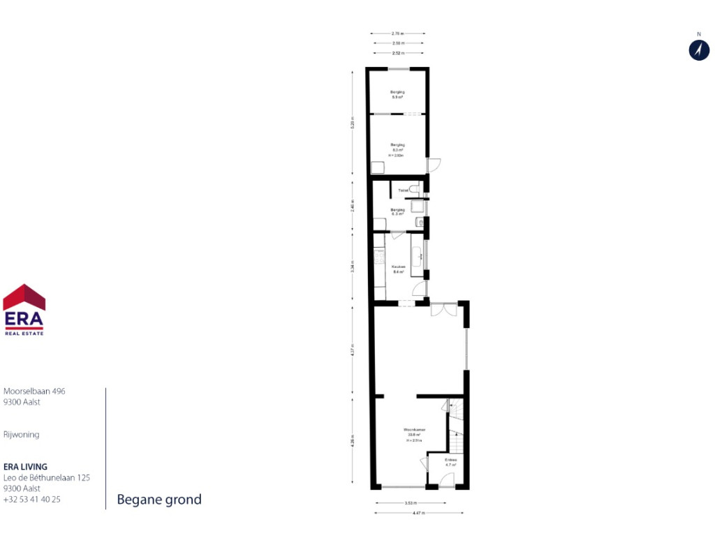 Moorselbaan - 496 - - 9300
