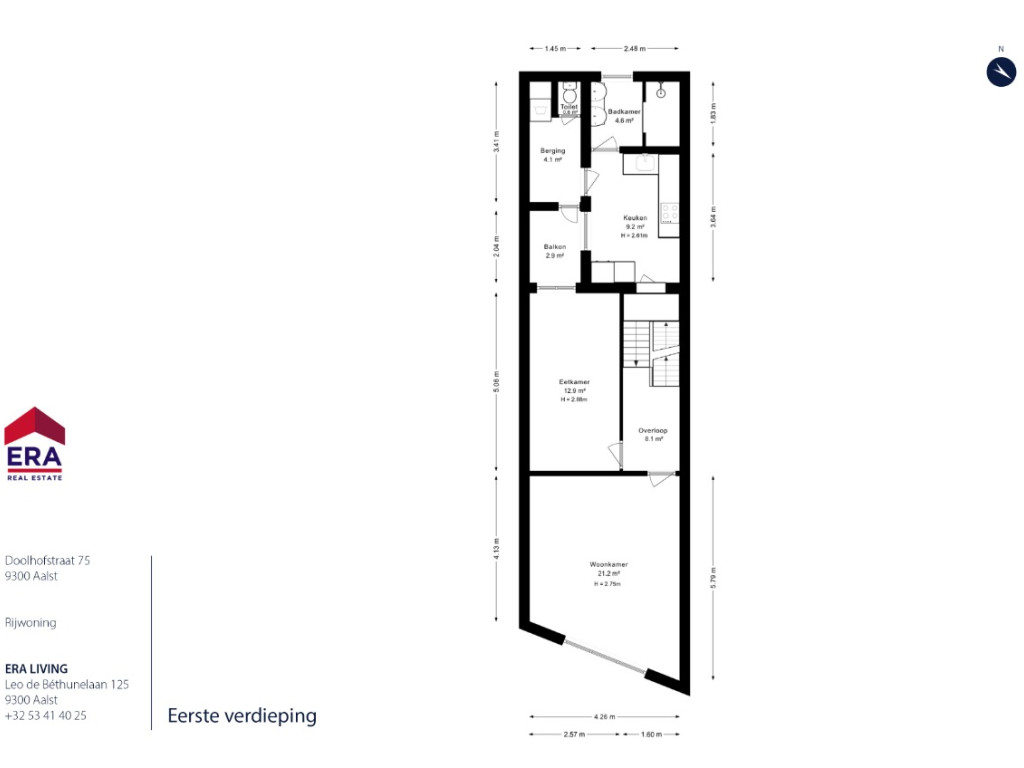 Doolhofstraat - 75 - - 9300