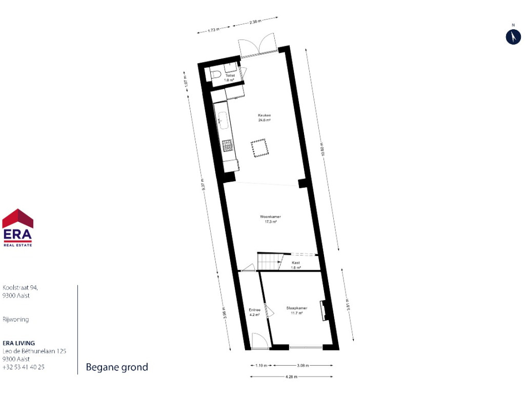 Koolstraat - 94 - - 9300