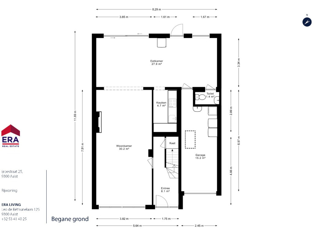 Erpestraat - 25 - - 9300