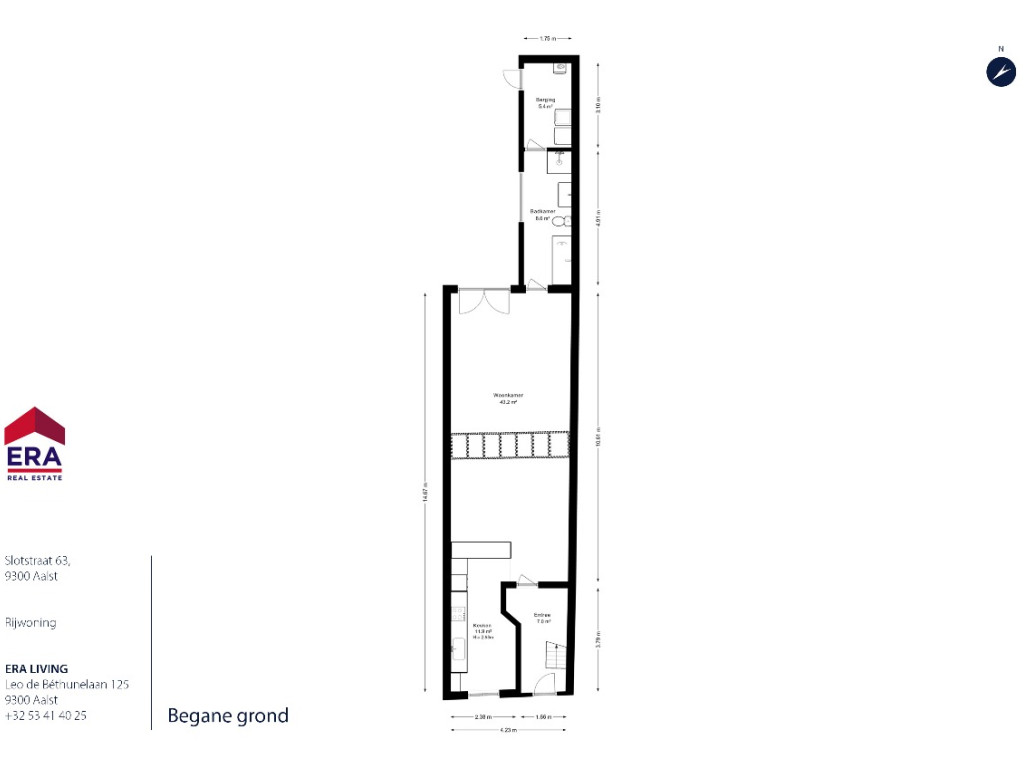 Slotstraat - 63 - - 9300