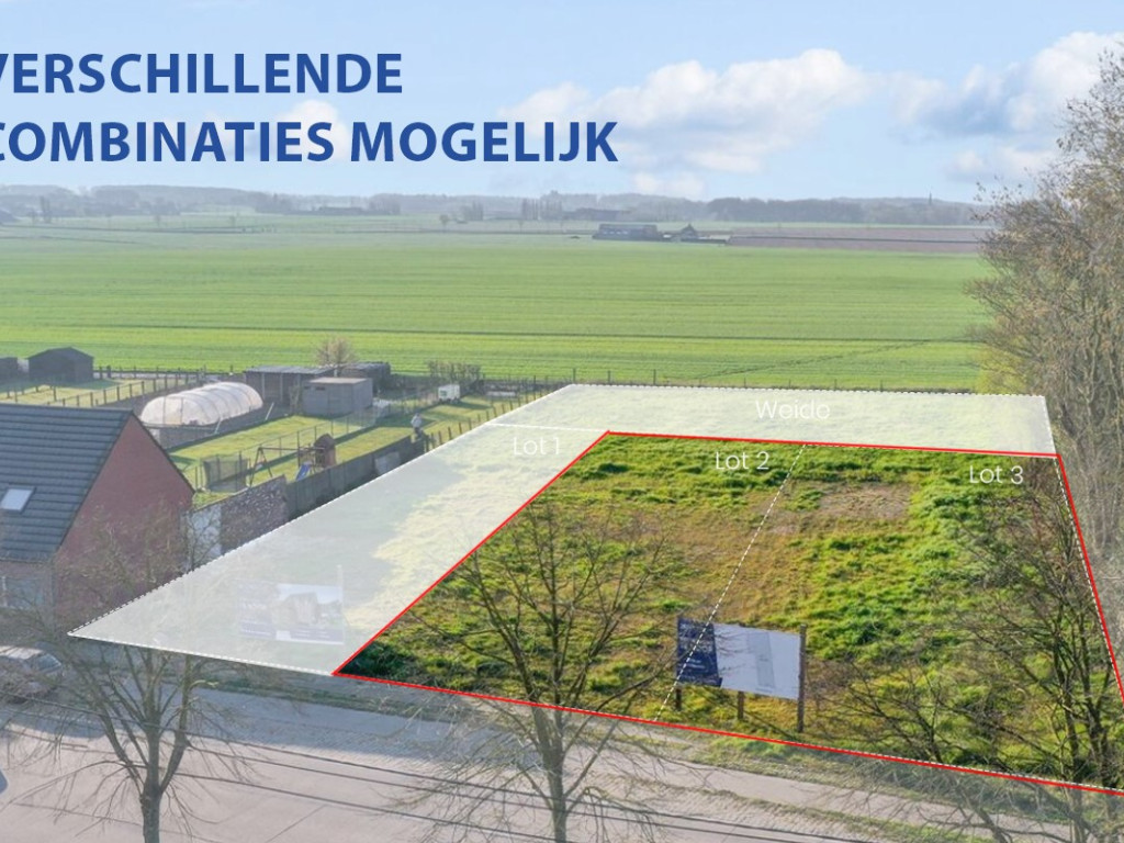Zonnebeekseweg - 292 BG - lot 2 +3 - 8980