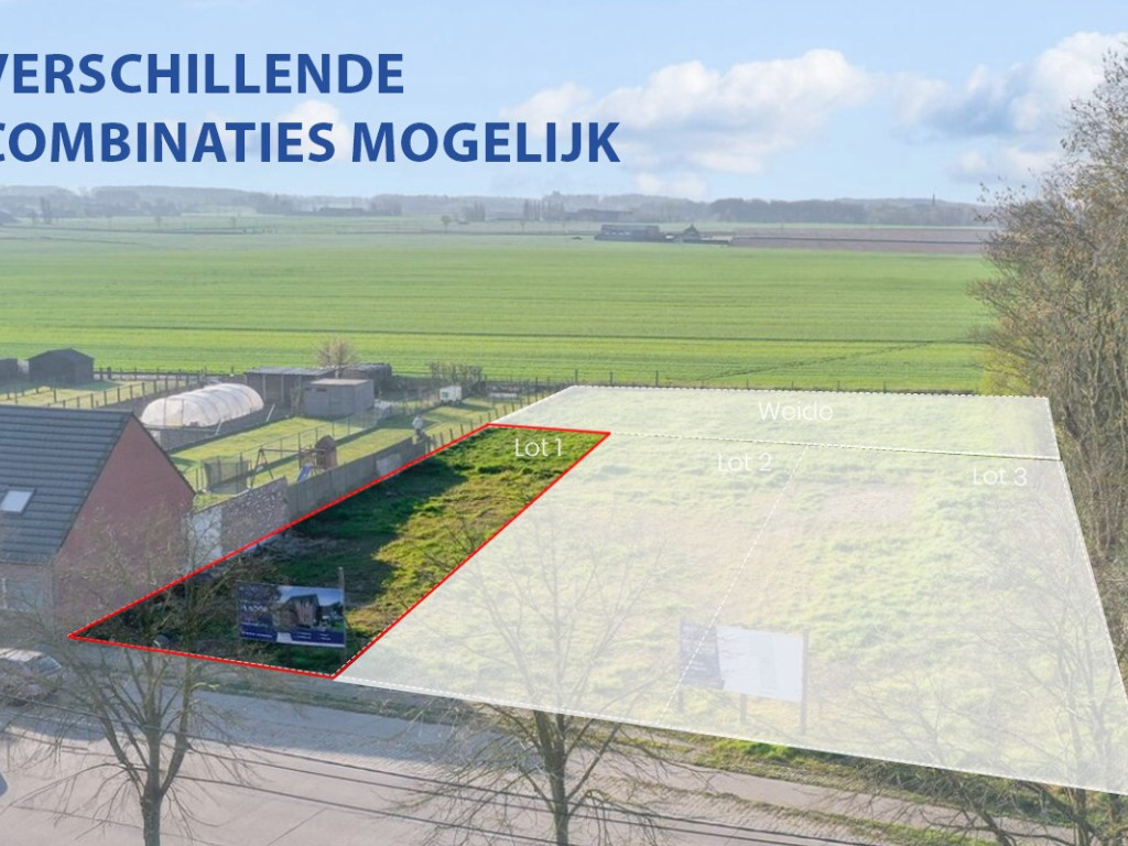 Zonnebeekseweg - 292 BG - lot 2 +3 - 8980