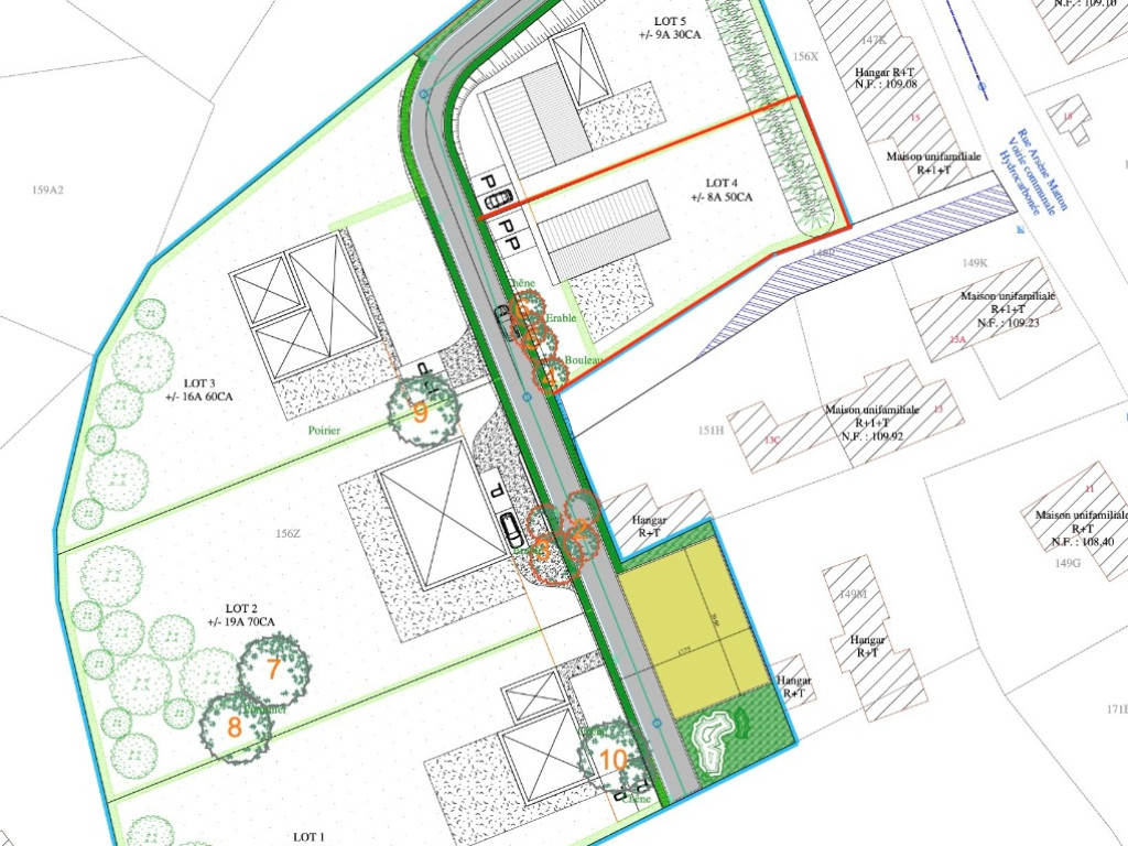Rue Arsène Matton - LOT 4 - - LOT 4 - 1325
