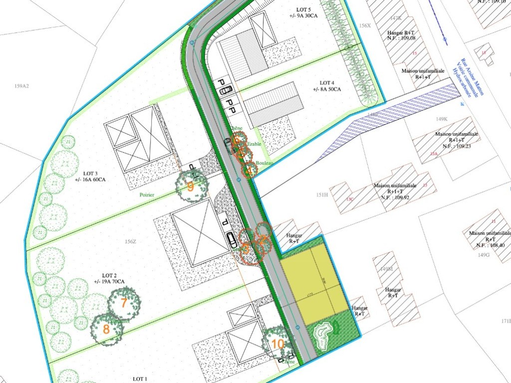 Rue Arsène Matton - LOT 2 - - LOT 2 - 1325