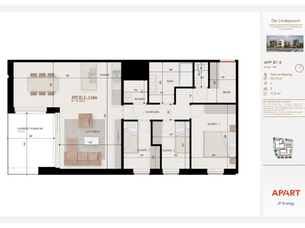 Bouwelse steenweg - 55 - B 1.5 - B1.5 - 2280