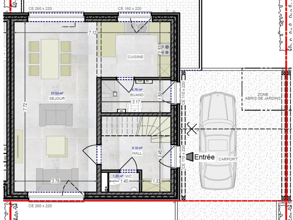 Rue de Samme 24 - LOT 23 - - LOT23 - 1460