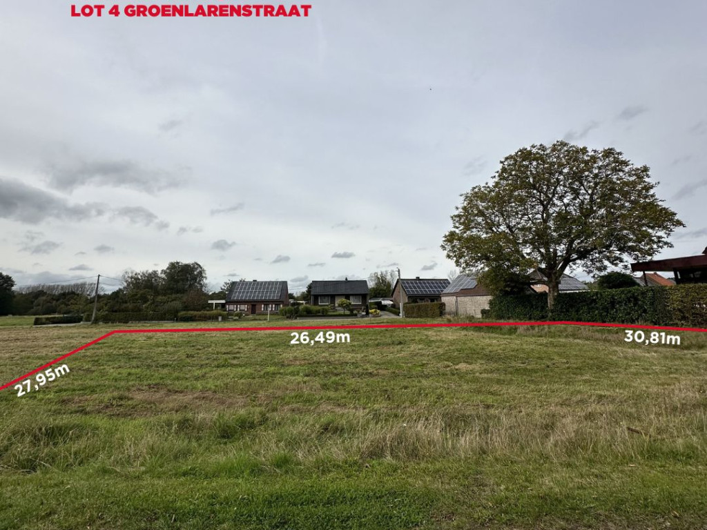 Groenlarenstraat - LOT 4 - - 3560
