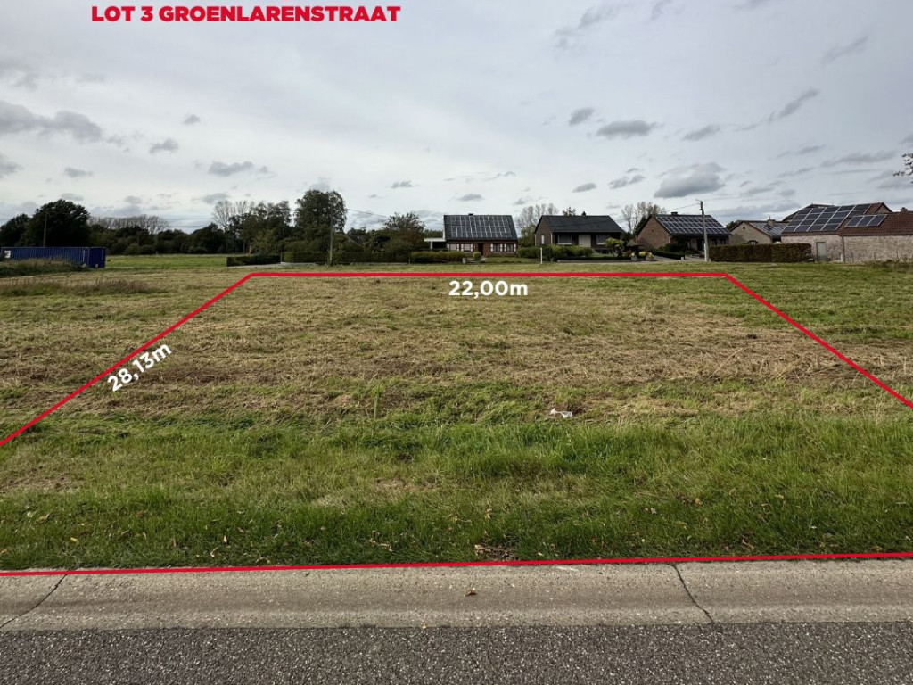 Groenlarenstraat - LOT 3 - - 3560