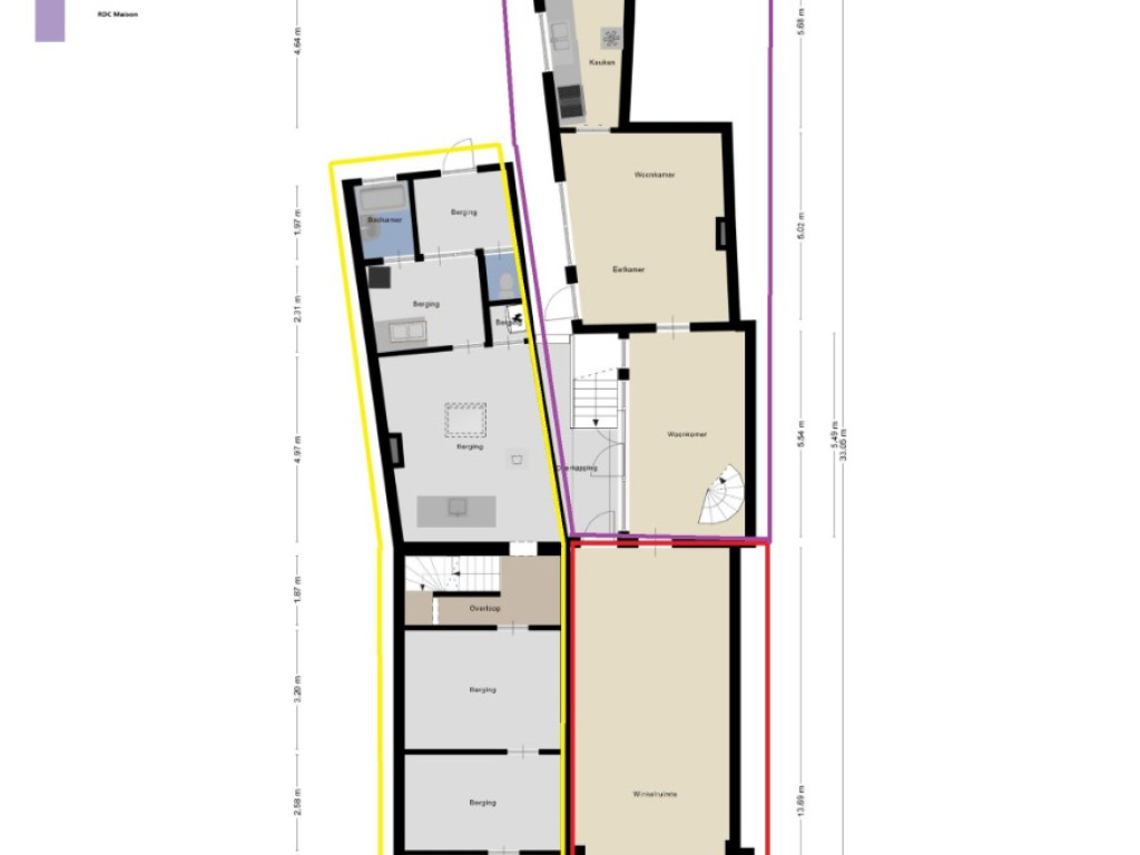 Rue de Bruxelles - 21/21A - - 7850