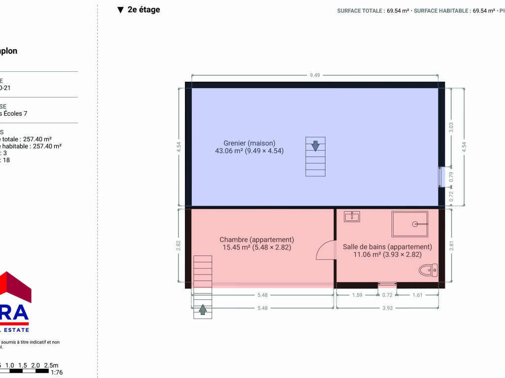 Rue des écoles - 7 - - 6970