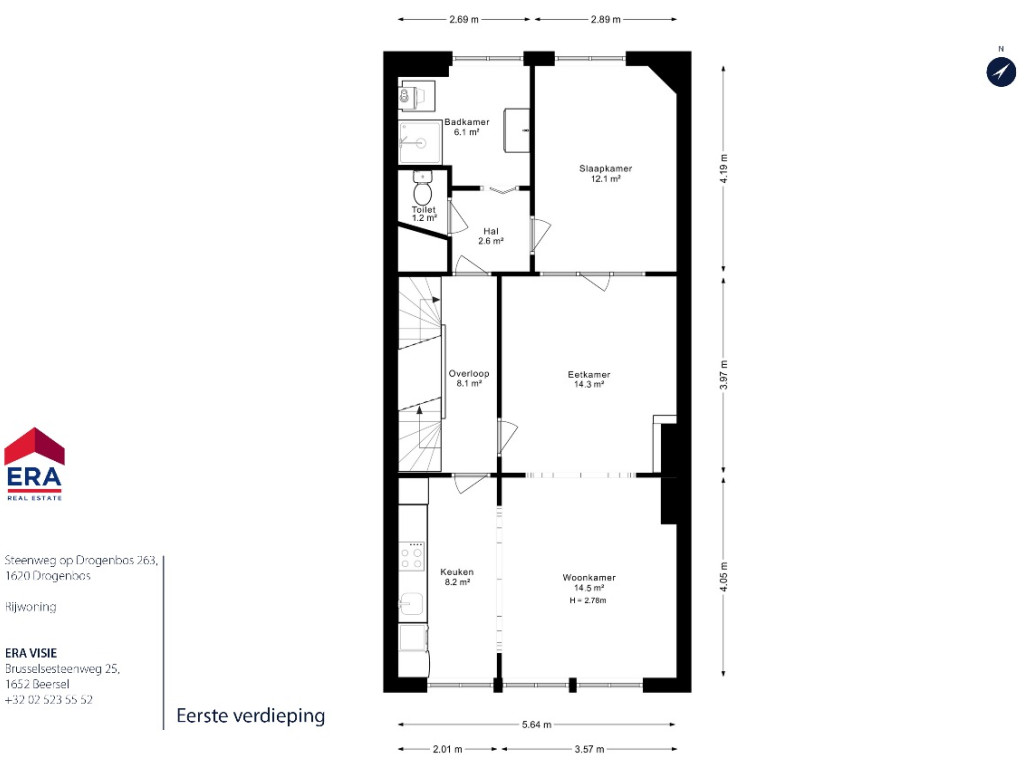 Steenweg op Drogenbos - 263 - - 1620