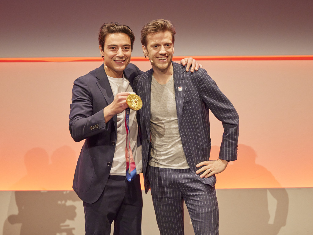 CEO Johan Krijgsman met Thomas Briels