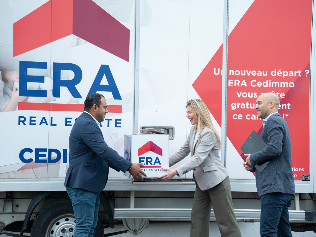 ERA CEDIMMO, agence immobilière, Brabant Wallon, achat, vente, location, camion, camion de déménagement, déménagement