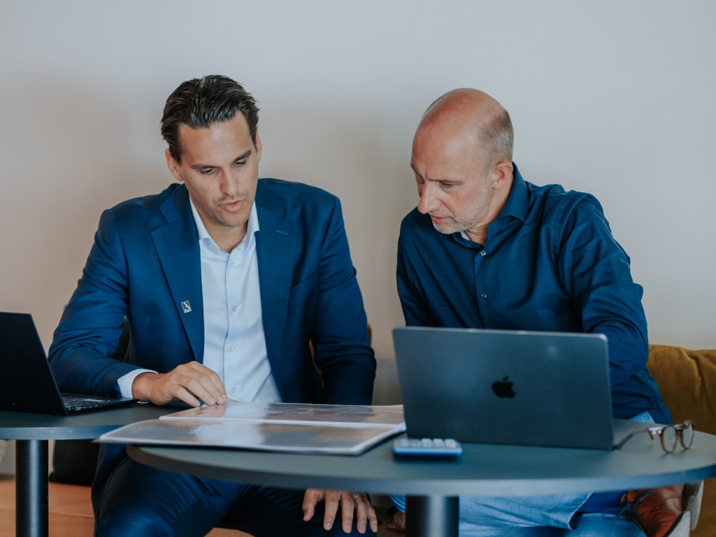 Vertrouwelijk gesprek.