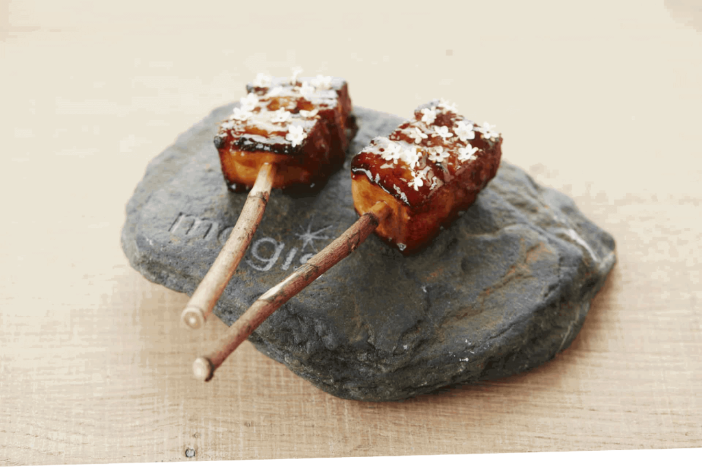 Gerecht van het restaurant Magis te Tongeren - eigendom van het restaurant.