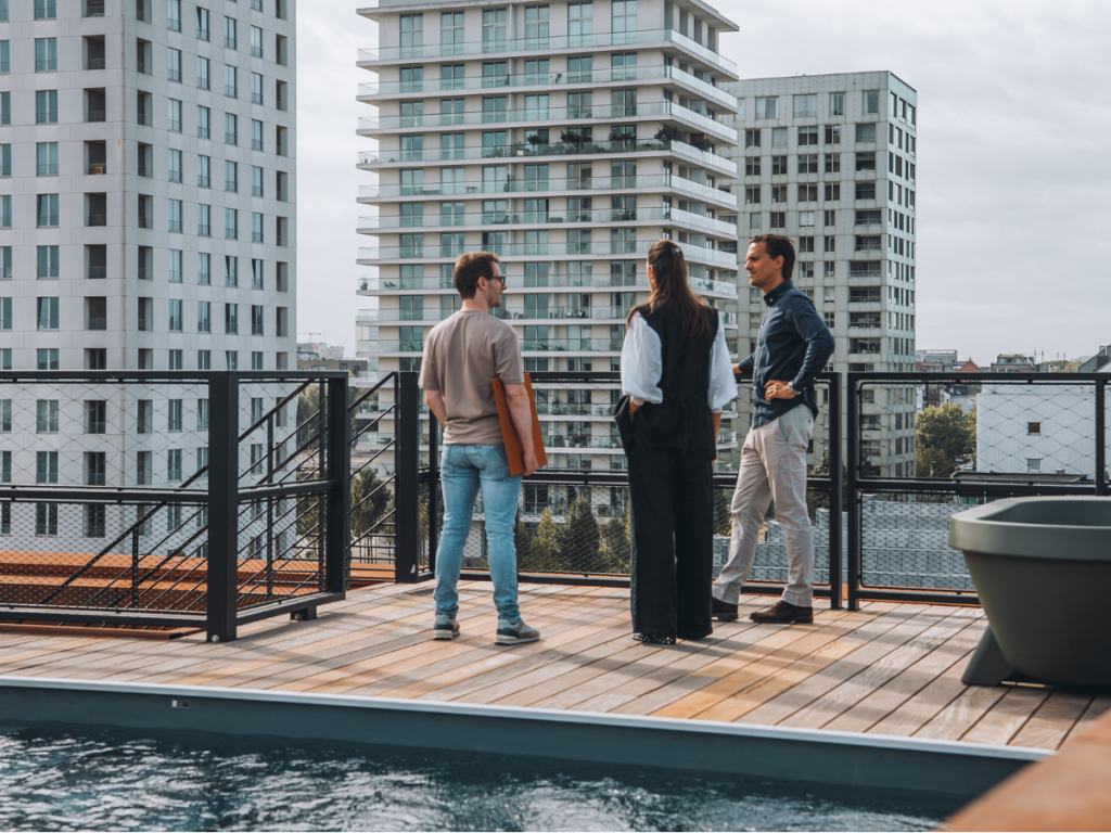 Penthouse in Antwerpen.
