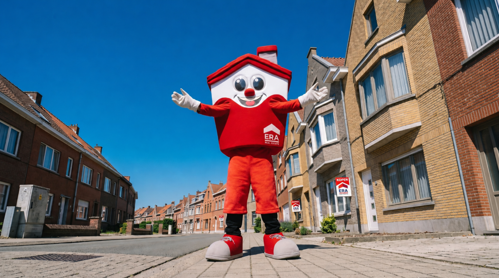 Homie gaat op huizenjacht door de straten
