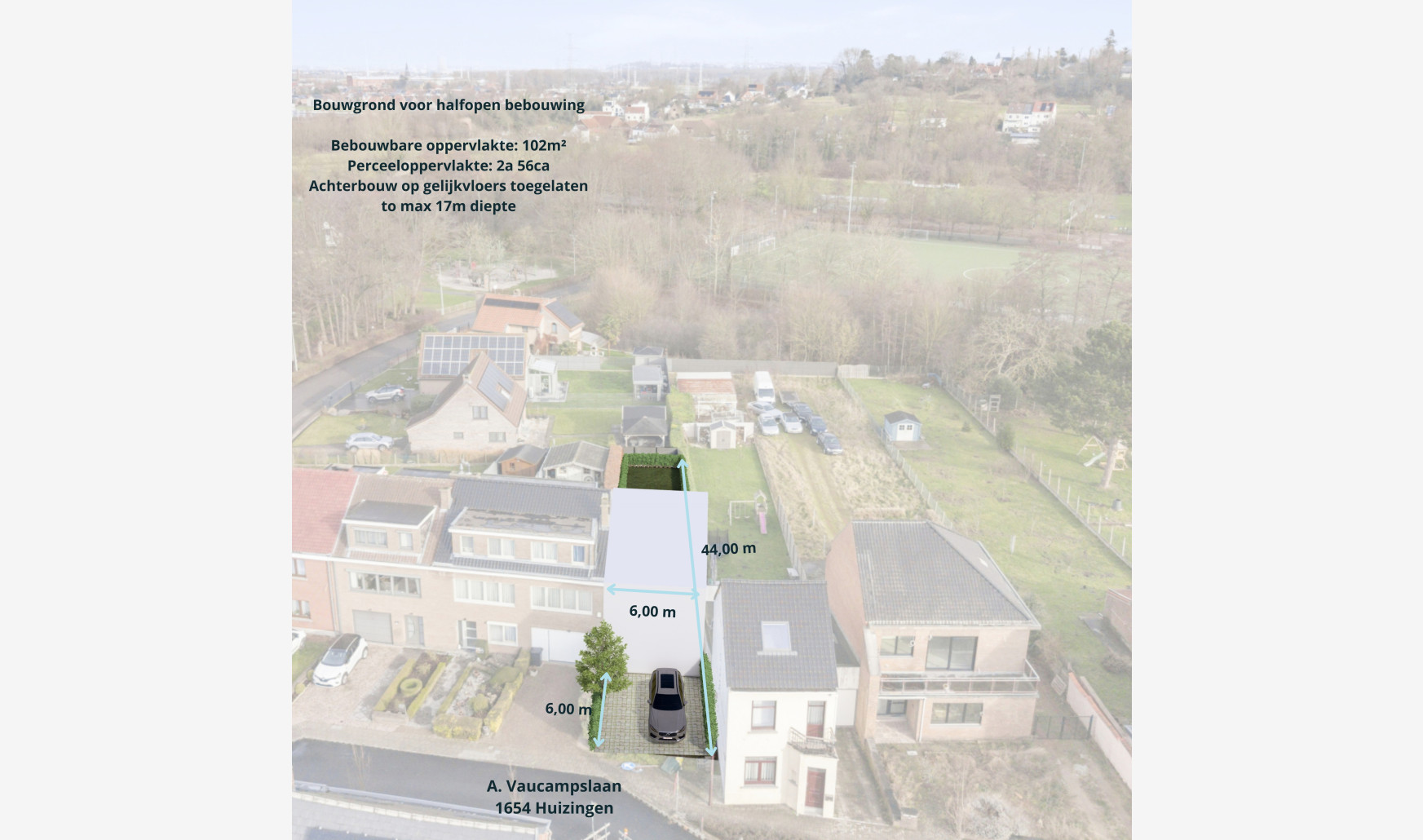 A. Vaucampslaan - ZN - - 1654