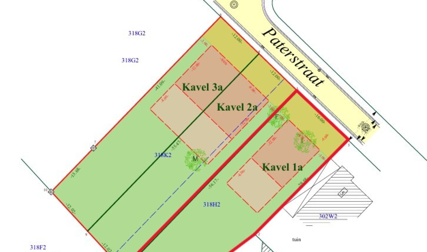 Paterstraat - 7 - kavel 1a - 8540