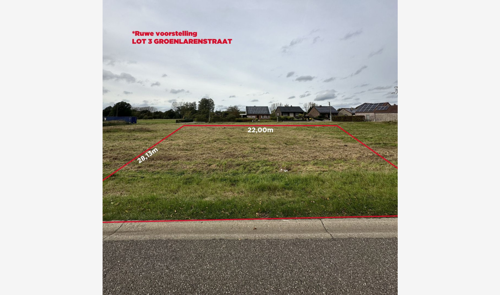 Groenlarenstraat - LOT 3 - - 3560