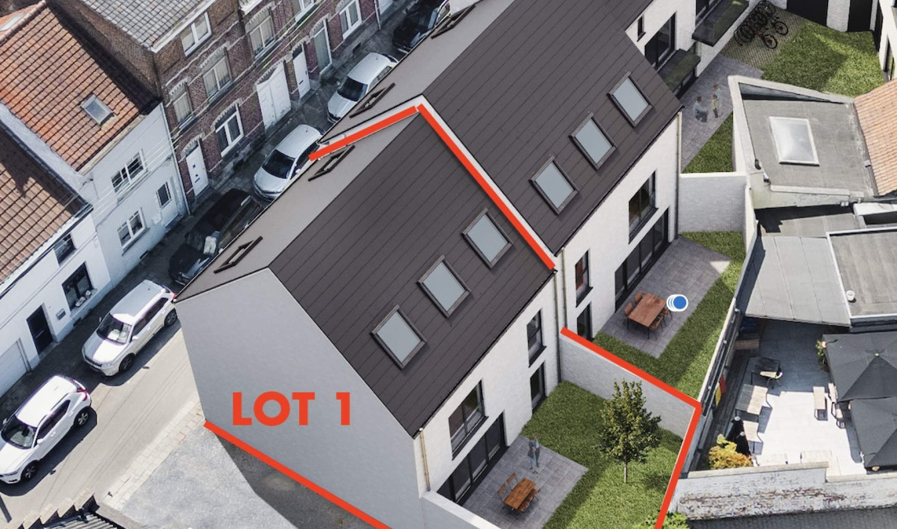 Rue du Roussart - 5 - LOT1 - LOT 1 - 1410