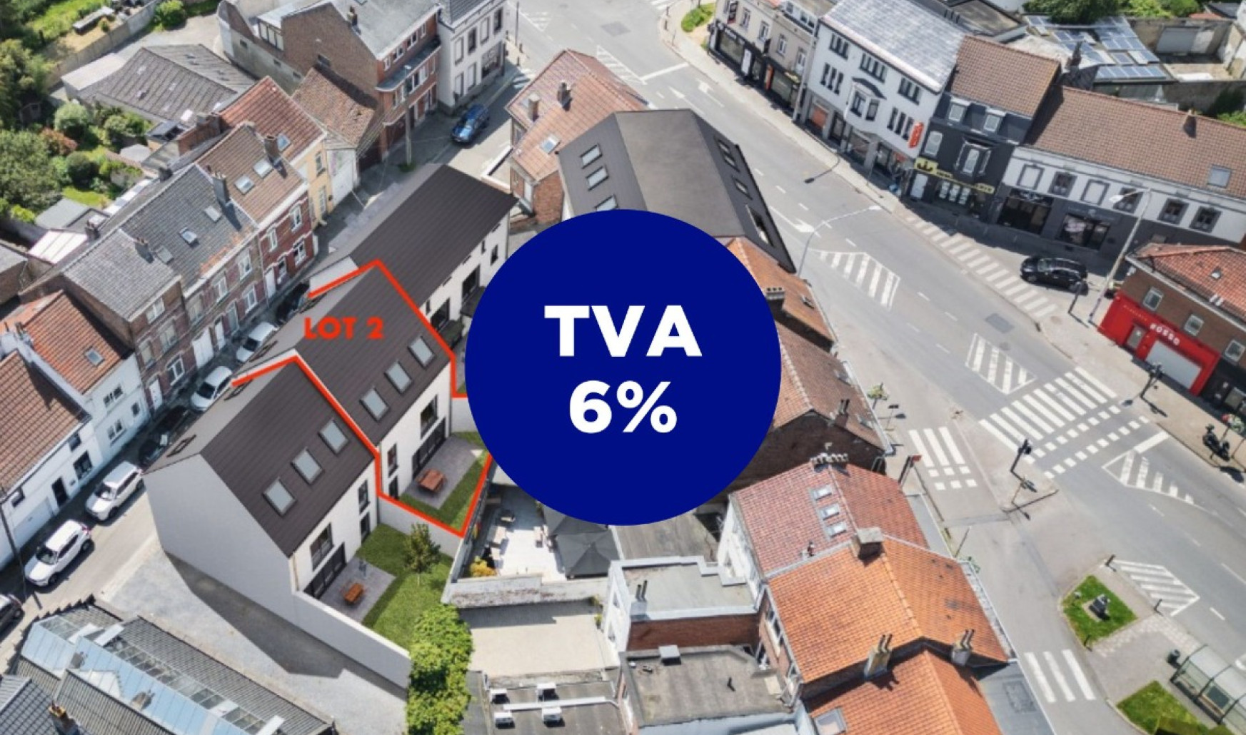 Rue du Roussart - 5 - LOT 2 - LOT 2 - 1410