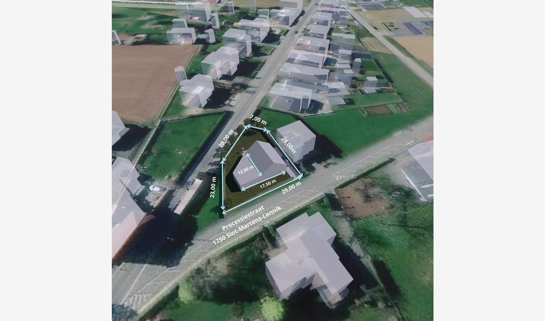 Processiestraat - ZN - - 1750