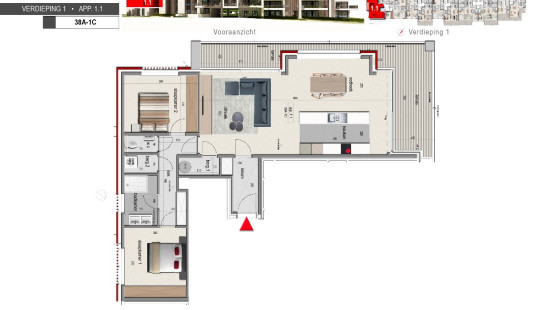 Basculestraat - 42 - - 1.01 - 8900