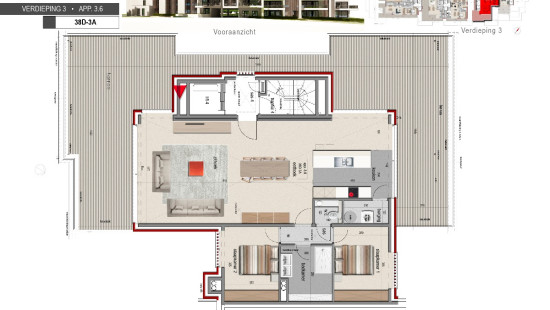 Basculestraat - 42 - - 3.06 - 8900