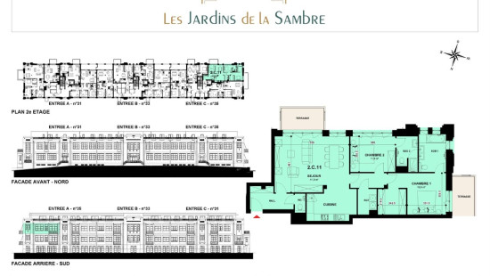 Rue du Tir de Ronet - 31-35 - - 2.C.11 - 5020