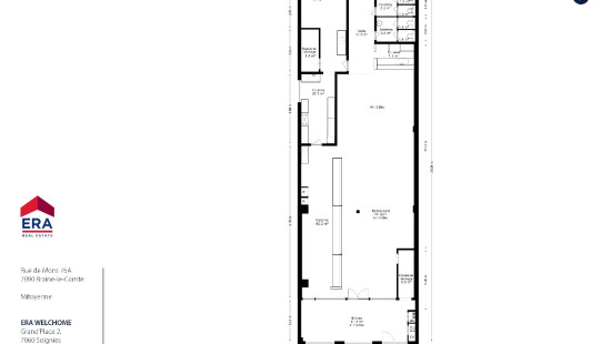 Rue de mons - 76A - - 7090