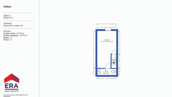 Avenue de la Gare - 160 - - 6990