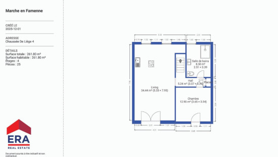 Chaussée de Liège - 4 - - 6900