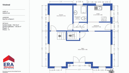 rue de la Saute - 4 - - 5670