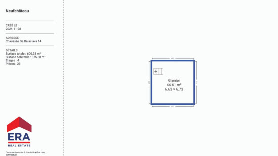 Chaussée de Balaclava - 14 - - 6840