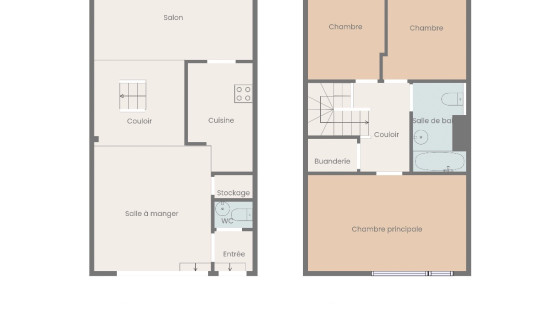 Rue de Danemark - 70 - 2 - 1060