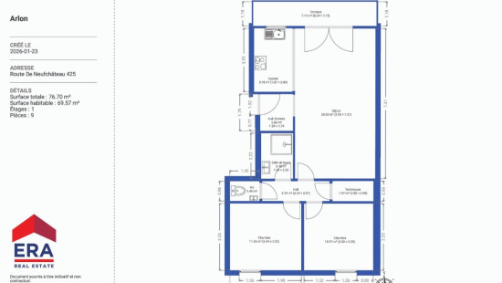 Route de Neufchâteau - 425 - 001 - 6700